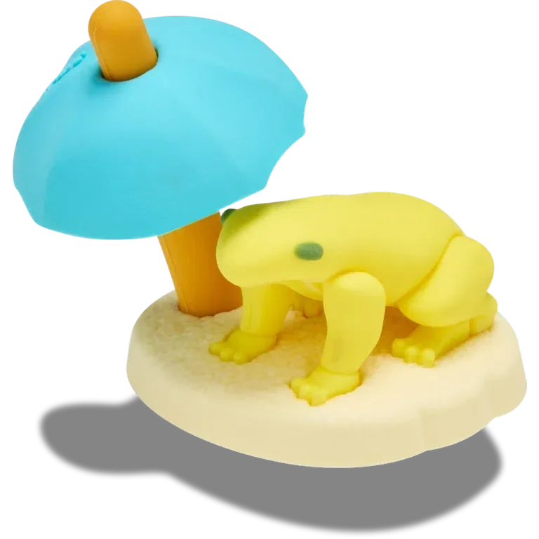 3D-Jibbitz-Anstecker „Chilling Frog“ 3D-Jibbitz-Anstecker „Chilling Frog“