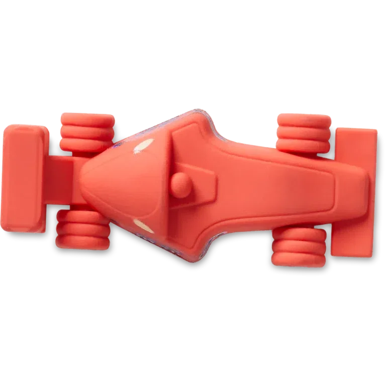 3D-Jibbitz-Anstecker „Roter Rennwagen“ 3D-Jibbitz-Anstecker „Roter Rennwagen“