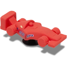 3D-Jibbitz-Anstecker „Roter Rennwagen“ 3D-Jibbitz-Anstecker „Roter Rennwagen“