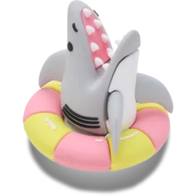3D-Jibbitz-Anstecker „Schwimmender Hai“ 3D-Jibbitz-Anstecker „Schwimmender Hai“
