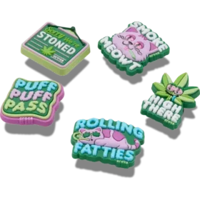 420 „Hemp Cuties“ – 5er-Pack Jibbitz-Anstecker 420 „Hemp Cuties“ – 5er-Pack Jibbitz-Anstecker