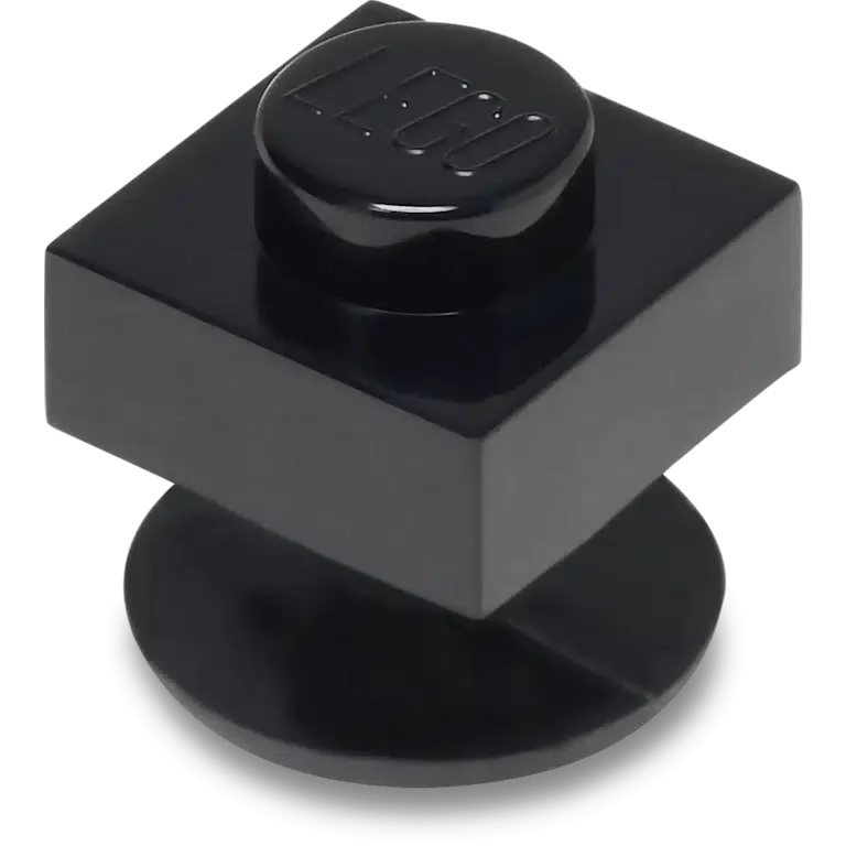 4Lw Dunkelgraue Fliese 1X1 Jibbitz-Anstecker 4Lw Dunkelgraue Fliese 1X1 Jibbitz-Anstecker