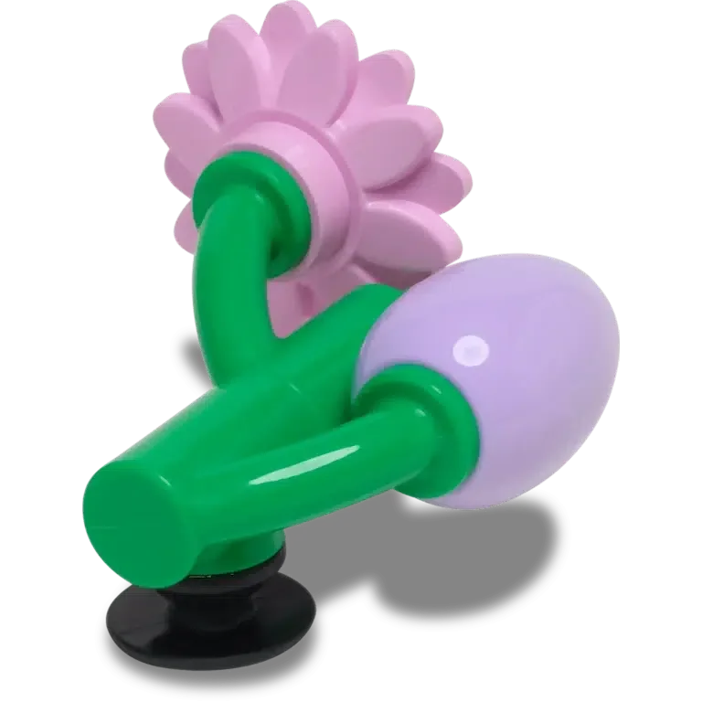 4Lw Lila Blütenknospe Jibbitz™-Anstecker 4Lw Lila Blütenknospe Jibbitz™-Anstecker