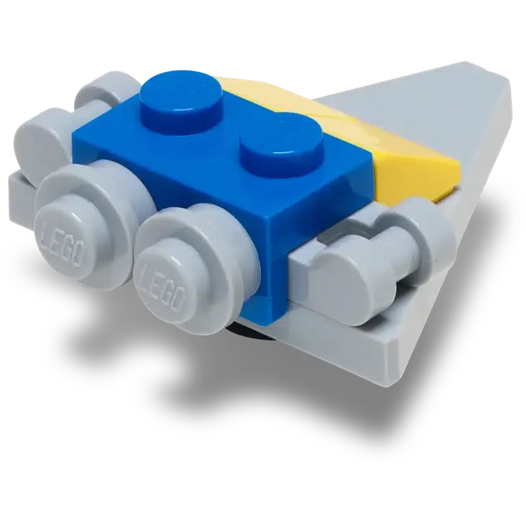 4Lw Raumschiff-Jibbitz™-Anstecker 4Lw Raumschiff-Jibbitz™-Anstecker