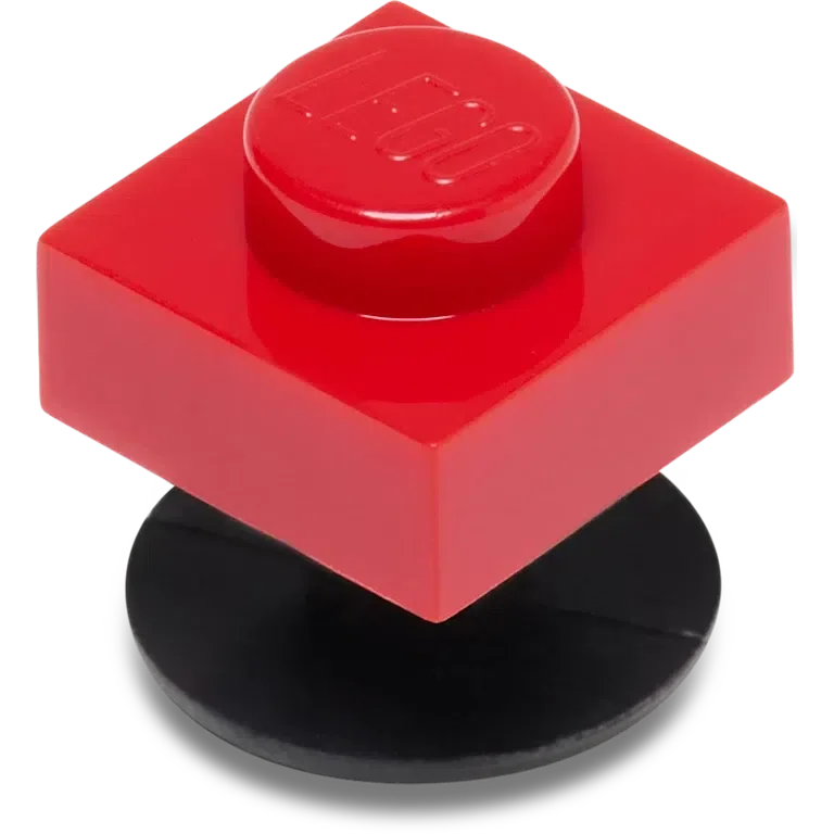 4Lw Rote 1×1-Jibbitz™-Anstecker 4Lw Rote 1×1-Jibbitz™-Anstecker