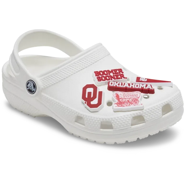 5er-Pack Jibbitz-Anstecker der University of Oklahoma 5er-Pack Jibbitz-Anstecker der University of Oklahoma