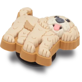 „B’golden Doodle Puppy Jibbitz-Schuhanhänger“ „B’golden Doodle Puppy Jibbitz-Schuhanhänger“