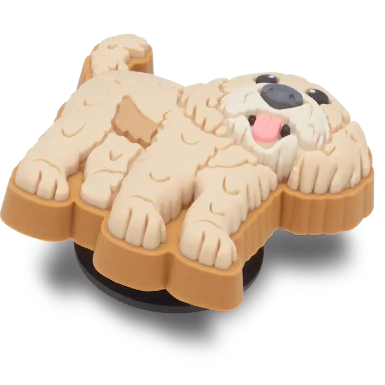 „B’golden Doodle Puppy Jibbitz-Schuhanhänger“ „B’golden Doodle Puppy Jibbitz-Schuhanhänger“