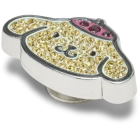 „B’pompompurin“ mit Swarovski®-Kristallen – Jibbitz™-Schuhanhänger „B’pompompurin“ mit Swarovski®-Kristallen – Jibbitz™-Schuhanhänger