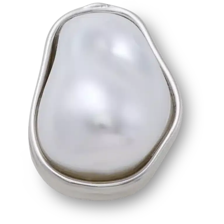 Baroque Drop Pearlsandalccharm Jibbitz-Anstecker Baroque Drop Pearlsandalccharm Jibbitz-Anstecker