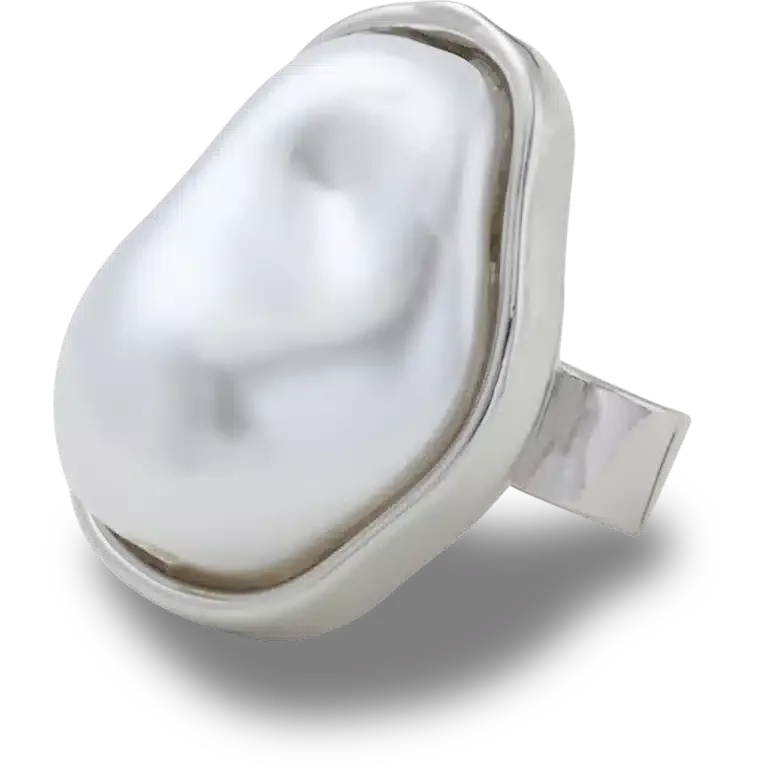 Baroque Drop Pearlsandalccharm Jibbitz-Anstecker Baroque Drop Pearlsandalccharm Jibbitz-Anstecker