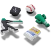 Baseball-Team 5er-Pack Jibbitz-Anstecker