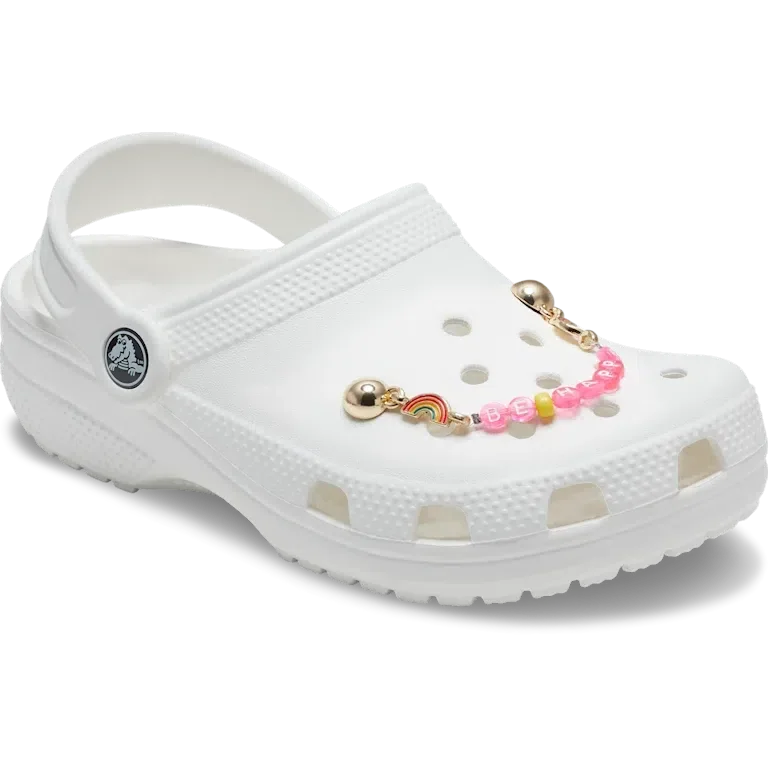 „Be Happy“-Ketten-Jibbitz-Anstecker „Be Happy“-Ketten-Jibbitz-Anstecker