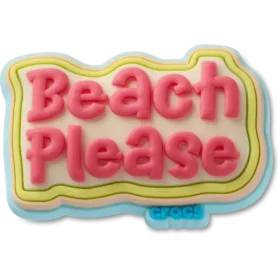 „Beach Please“ Jibbitz-Anstecker „Beach Please“ Jibbitz-Anstecker