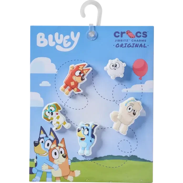 Bluey 5er-Pack Jibbitz™-Schuhanhänger Bluey 5er-Pack Jibbitz™-Schuhanhänger