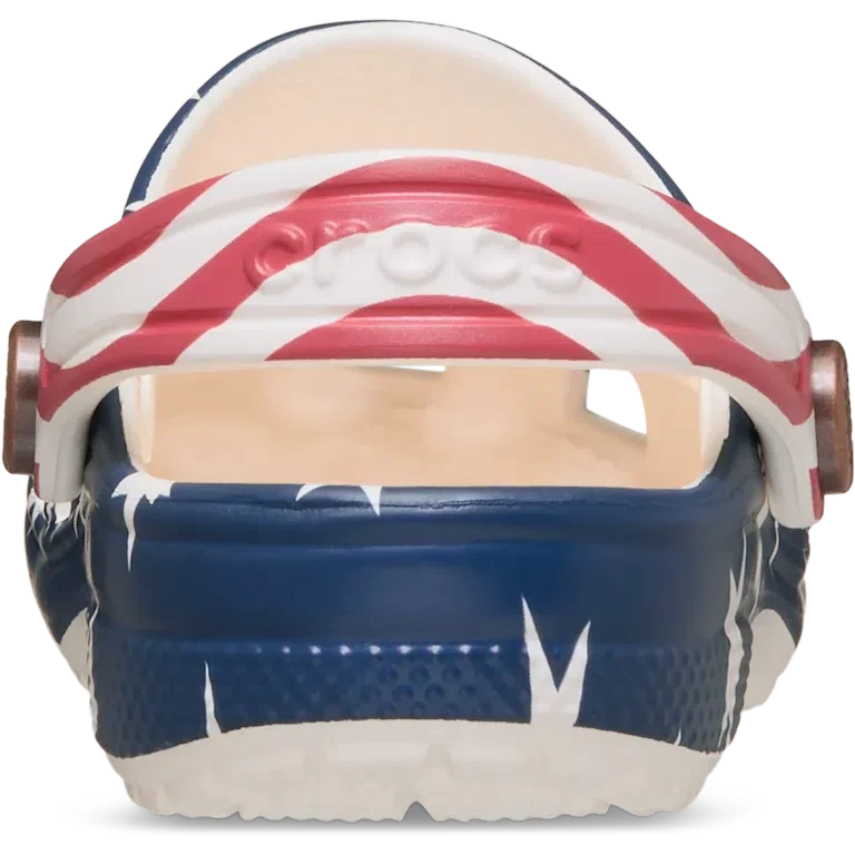 Classic American Flag Clog für Kleinkinder Classic American Flag Clog für Kleinkinder
