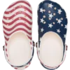 Classic Clog für Kinder mit amerikanischer Flagge Classic Clog für Kinder mit amerikanischer Flagge