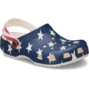 Classic Clog für Kinder mit amerikanischer Flagge Classic Clog für Kinder mit amerikanischer Flagge