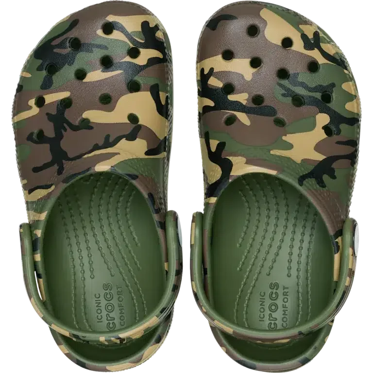 Classic Clog für Kleinkinder im Camouflage-Look Classic Clog für Kleinkinder im Camouflage-Look