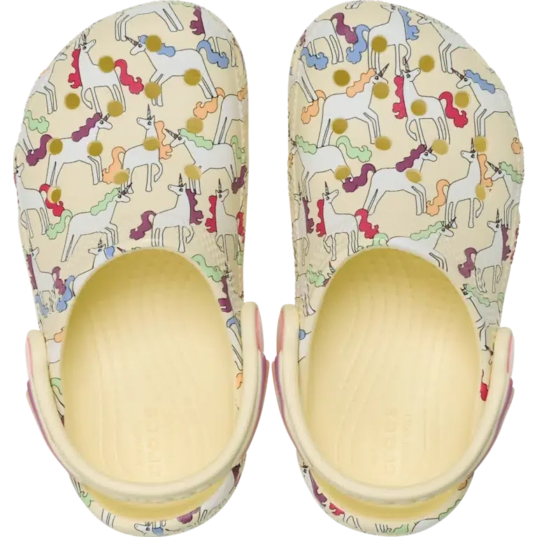 Classic Clog mit Einhorn-Motiv T Classic Clog mit Einhorn-Motiv T