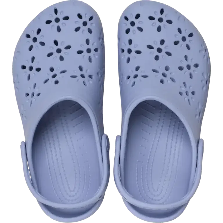 Classic Clog mit floralen Ausschnitten Classic Clog mit floralen Ausschnitten
