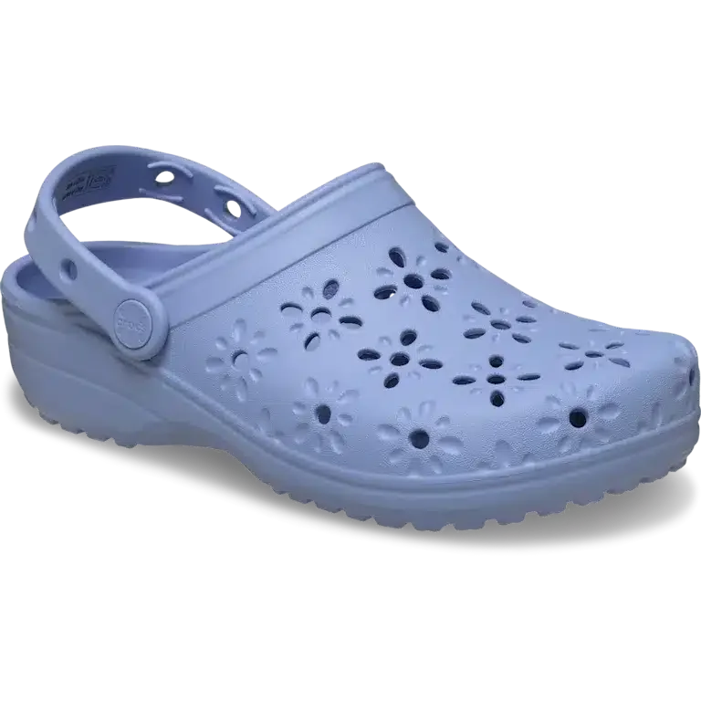 Classic Clog mit floralen Ausschnitten Classic Clog mit floralen Ausschnitten