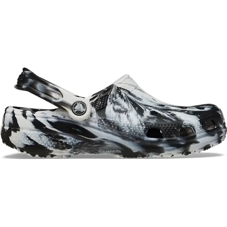 Classic Clog with Marbled Pattern Classic Clog with Marbled Pattern
