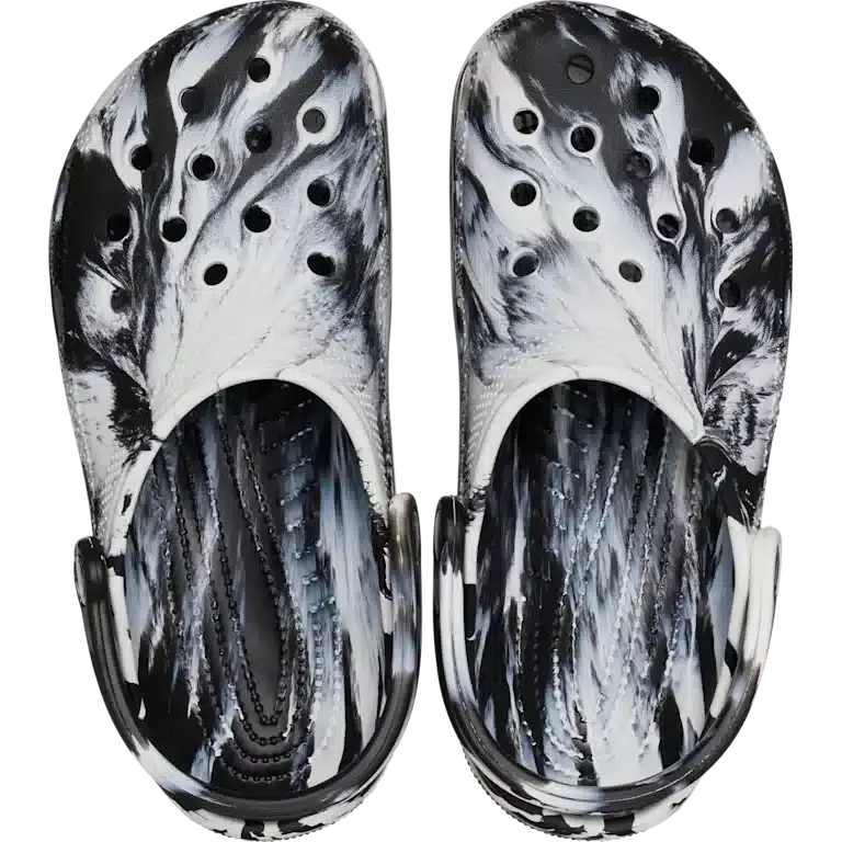 Classic Clog with Marbled Pattern Classic Clog with Marbled Pattern