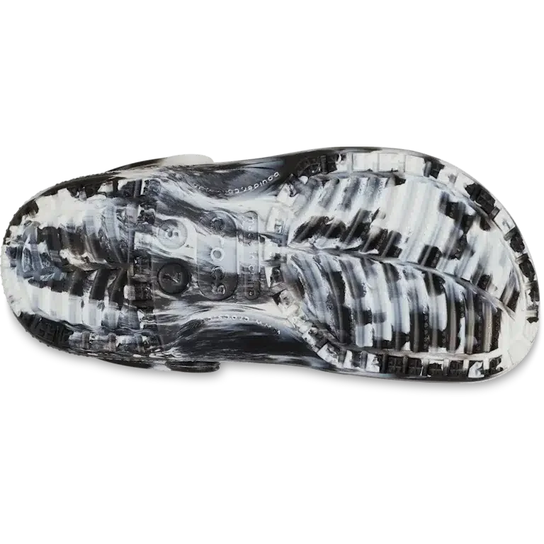 Classic Clog with Marbled Pattern Classic Clog with Marbled Pattern