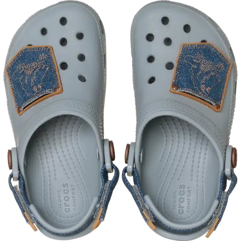 Classic Denim Clog für Kleinkinder mit verstellbarem Fersenriemen Classic Denim Clog für Kleinkinder mit verstellbarem Fersenriemen