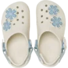 Classic Denim Flower Clog für Kleinkinder mit verstellbarem Fersenriemen Classic Denim Flower Clog für Kleinkinder mit verstellbarem Fersenriemen