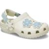 Classic Denim Flower Clog für Kleinkinder mit verstellbarem Fersenriemen Classic Denim Flower Clog für Kleinkinder mit verstellbarem Fersenriemen