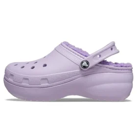 Classic Lined Clog „Purple“