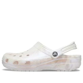 Classic Marbled Clogs „White Pink“