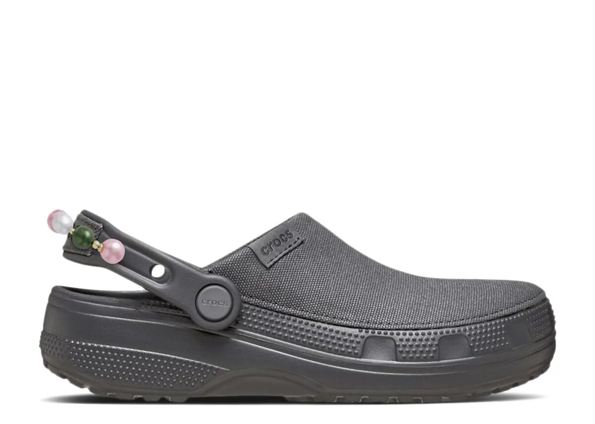 Crafted Pearl Chain Clog „Black Sand“ Crafted Pearl Chain Clog „Black Sand“