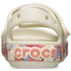 Crocband™ Cruiser Glow Confetti Band-Sandale für Kleinkinder