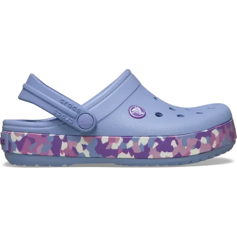 Crocband Glow Confetti Band Clog für Kinder Crocband Glow Confetti Band Clog für Kinder