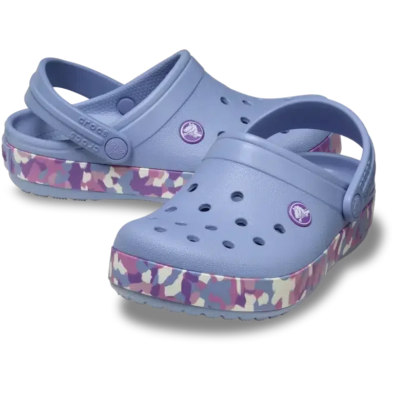 Crocband Glow Confetti Band Clog für Kinder Crocband Glow Confetti Band Clog für Kinder