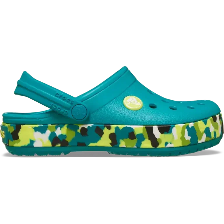 Crocband Glow Confetti Band Clog für Kleinkinder Crocband Glow Confetti Band Clog für Kleinkinder