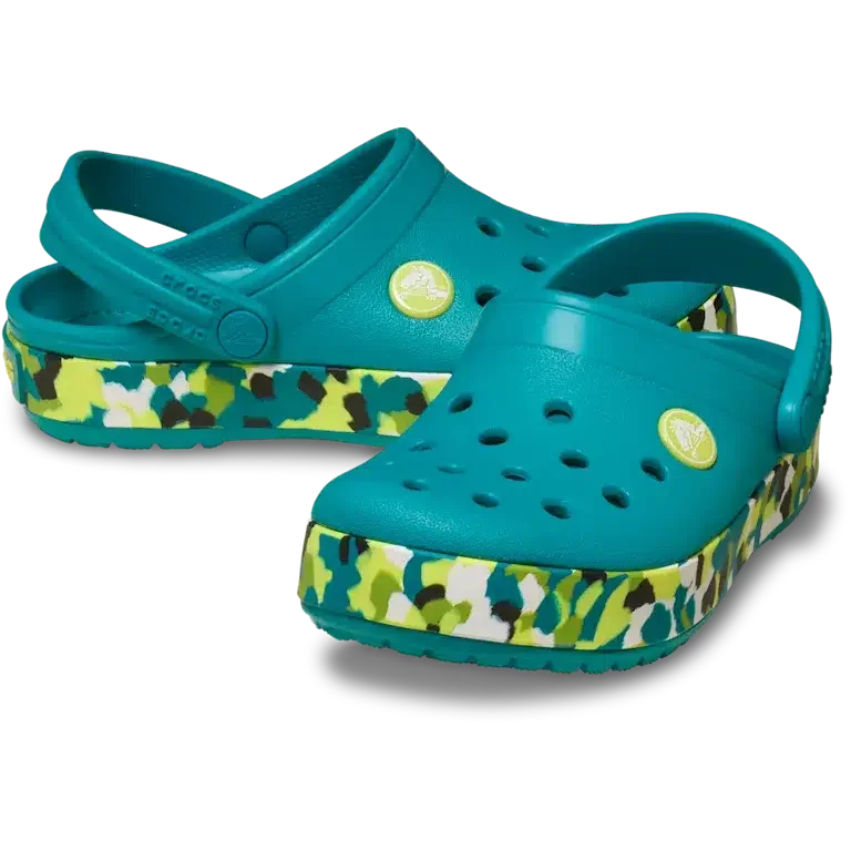 Crocband Glow Confetti Band Clog für Kleinkinder Crocband Glow Confetti Band Clog für Kleinkinder