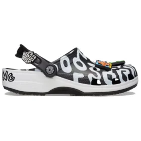 Crocs x Keith Haring Classic Clog „Schwarz-Weiß“