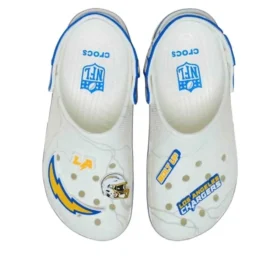 Crocs x NFL Classic Clog Los Angeles Chargers „Weiß-Blau“