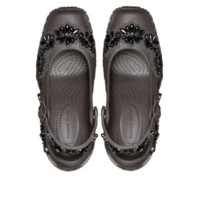 Crocs x Simon Rocha Ballerina-Plateausandalen „Espresso“ Crocs x Simon Rocha Ballerina-Plateausandalen „Espresso“