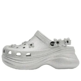 Crocs x SMFK Bae Clog „Silver Glitter“