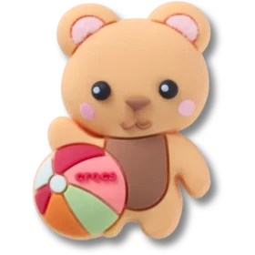 „Cutie Beach Bear“ Jibbitz-Anstecker „Cutie Beach Bear“ Jibbitz-Anstecker