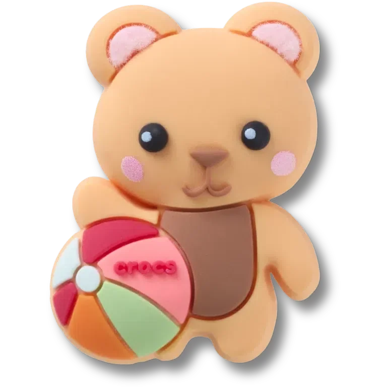 „Cutie Beach Bear“ Jibbitz-Anstecker „Cutie Beach Bear“ Jibbitz-Anstecker