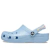 Daisy Chain Classic Clog „Blue Calcite“