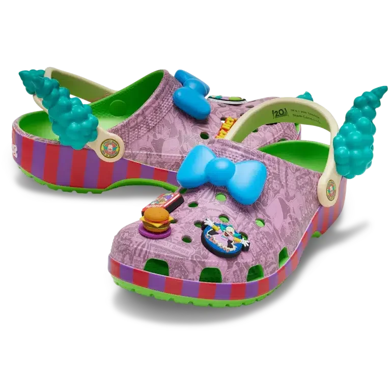 Der „Krusty the Clown Classic Clog“ aus der Simpsons-Kollektion Der „Krusty the Clown Classic Clog“ aus der Simpsons-Kollektion