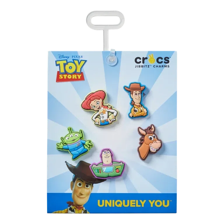 Disney Pixars „Toy Story“ 5er-Pack Jibbitz-Schuhanhänger Disney Pixars „Toy Story“ 5er-Pack Jibbitz-Schuhanhänger