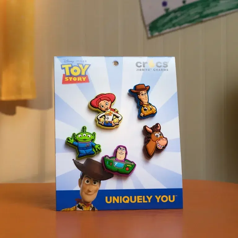 Disney Pixars „Toy Story“ 5er-Pack Jibbitz-Schuhanhänger Disney Pixars „Toy Story“ 5er-Pack Jibbitz-Schuhanhänger